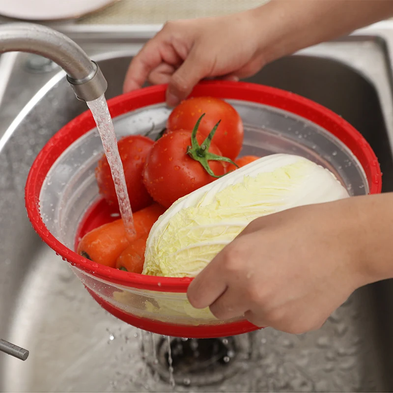 Couvercle de Chauffage pour Micro-ondes en Silicone Multifonction Pliable Conservation des Aliments Réchauffement Sûr et Simple Protection Réutilisable