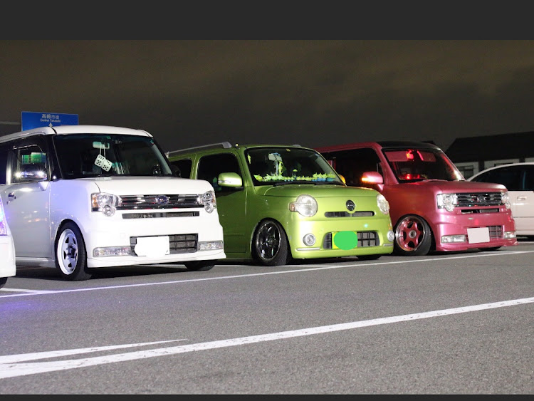 ムーヴコンテカスタムのムーヴコンテ・DIY・オフ会・ピンクに関するカスタム事例の投稿画像2枚目