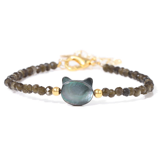 Title 5, Shell Cathead Bracelet for Girls, Simple Natura...