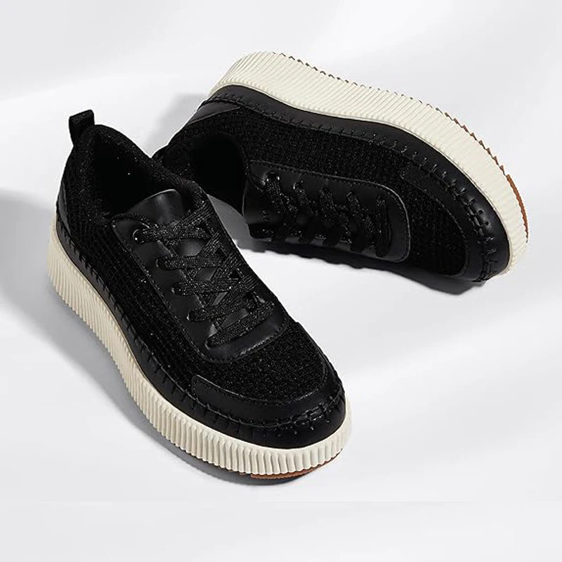 Title 10, Chaussures de sport à plateforme pour femme, dé...