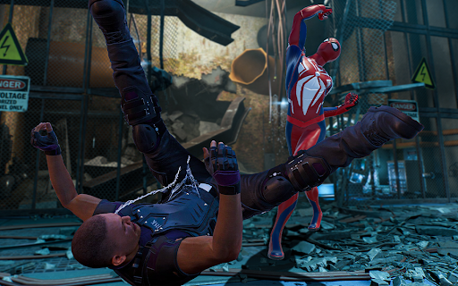 Screenshot Spider Hero Man City Battle