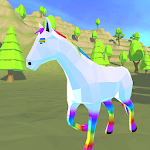 Cover Image of Download 🐴✨ Magic Horse Simulator－3D Wild Horses Adventure 1.5 APK