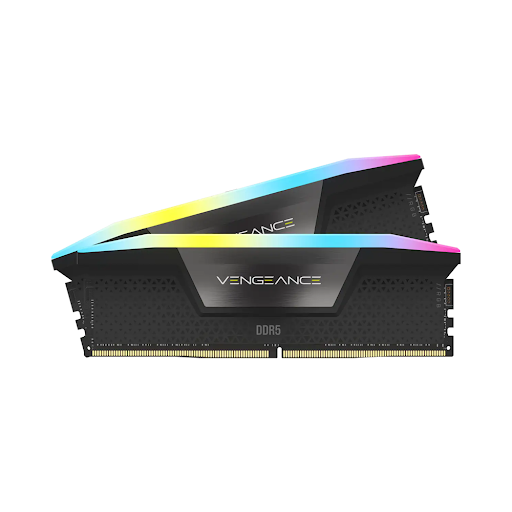 RAM desktop CORSAIR VENGEANCE RGB 32GB (2 x 16GB) DDR5 6000MHz (CMH32GX5M2B6000C40)