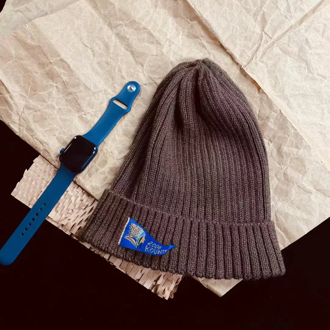 Smiley Flag Japanese Wild Retro Male And Female Couple Cold Hat