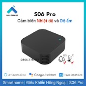 [Bh 6 Tháng] Bộ Điều Khiển Trung Tâm Hồng Ngoại Tuya S06 Pro, S08 - Bản Mới 2021