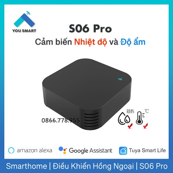 [Bh 6 Tháng] Bộ Điều Khiển Trung Tâm Hồng Ngoại Tuya S06 Pro, S08 - Bản Mới 2021