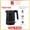 Ấm Đun Siêu Tốc Toshiba Kt - 15Ds1Nv - 1.5L - Inox 304 - Hàng Chính Hãng, Bảo Hành 12 Tháng, Chất Lượng Nhật Bản