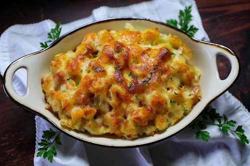 Mozzarella and Parmesan Cheese Potatoes