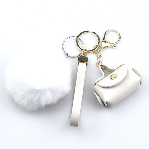 Title 10, Fashion Ornaments Creative Leather Bag Keychain...
