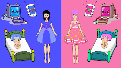 Screenshot Chibi Dolls:Girl Dress Up Game