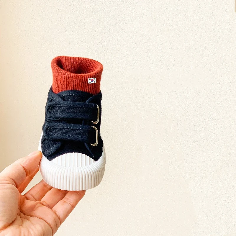Title 10, Koreaanse canvas schoenen voor kinderen, lente ...
