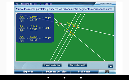 Teorema de Tales Tercero Secundaria