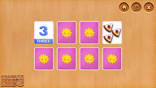 Numbers Matching Game For Kids
