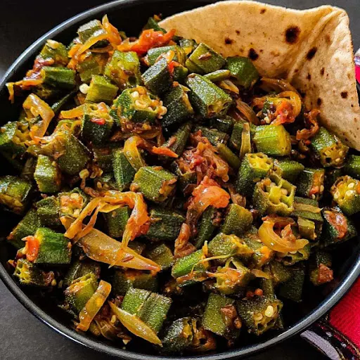 Mini Bhindi Thali