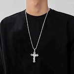 Cross Necklace 70cm