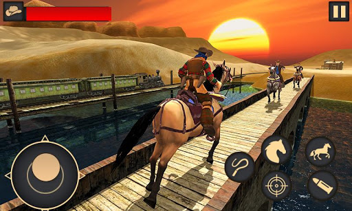 Screenshot West Town Sheriff Horse Game