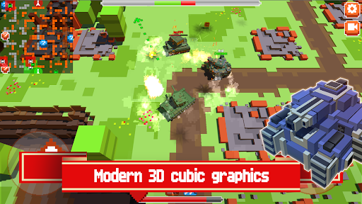 Screenshot Brawl Boxes: Pixel tanks