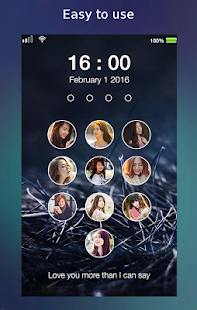 photo lock screen banner