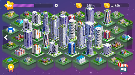 Screenshot Designer City: idle merge game