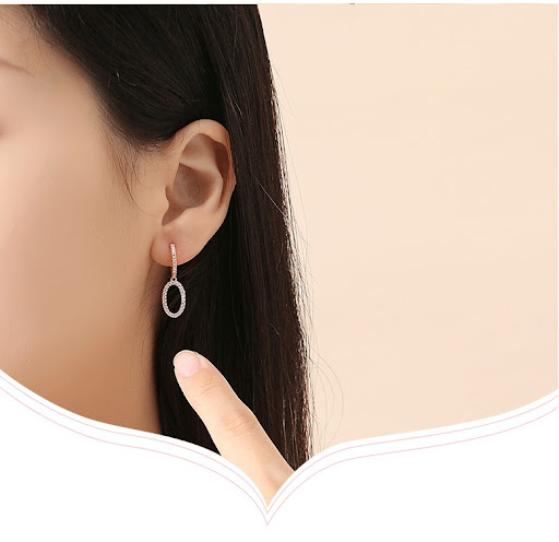 Title 3, Sterling Silver 925 Ring Ear Clip Women, Light ...