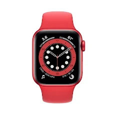 Đồng hồ thông minh/ Apple Watch Series 6 GPS, 40mm PRODUCT(RED) Aluminium Case with PRODUCT(RED) Sport Band - Regular M00A3VN/A
