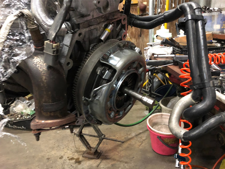 シルビアのSR20DET・エンジンオーバーホール・DIY・クラッチ交換・軽量フライホイールに関するカスタム事例の投稿画像2枚目