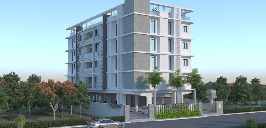 Adyar residential area in chennai