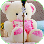 TeddyBearCute ZipperScreenLock Apk