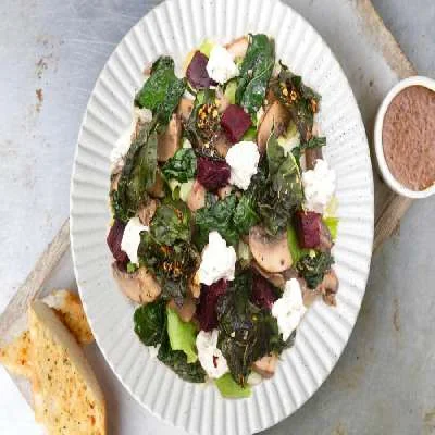 Portobello, Beet & Kale Salad