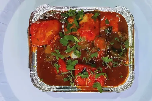 Paneer Chilli With Gravy