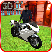 Police Motorbike 3D Simulator - Fast Duty Driving  Icon