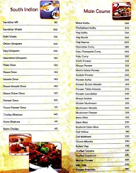 Saket Restaurant menu 1