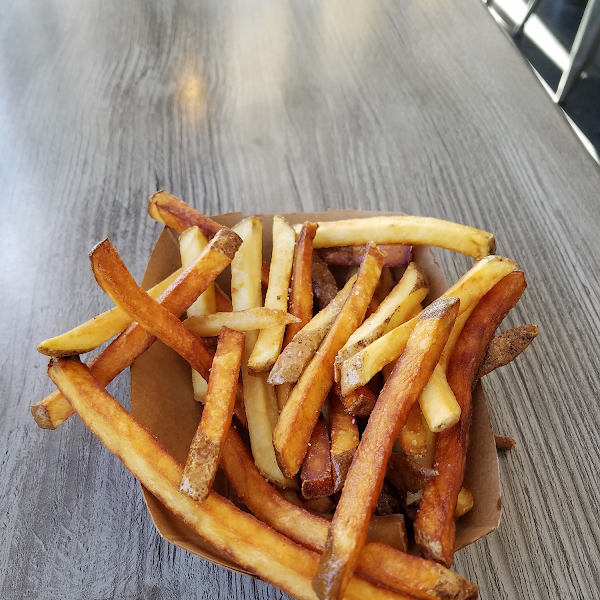 Gluten-Free Fries at Intentional Foods (IF Cafe & Market)