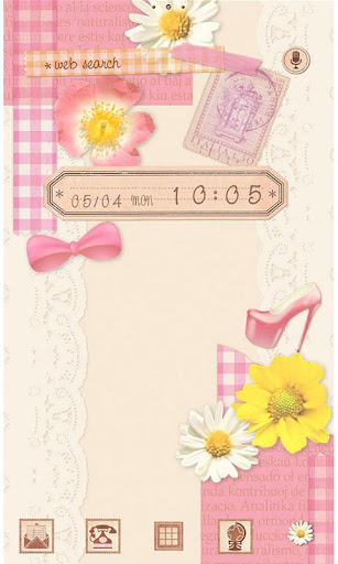 icon wallpaper-Girly Collage