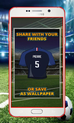 football jersey wallpaper maker