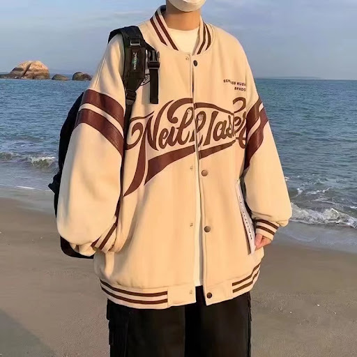 Title 3, Baseball Uniform Jacket with Loose Letters for ...