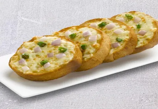 Spicy Cheese Garlic Bread (4 Pcs)