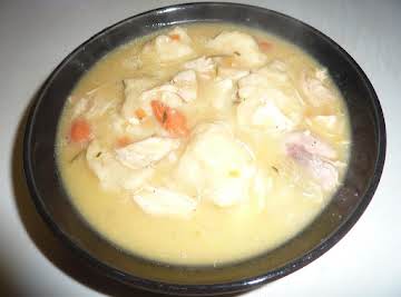 Herbed Chicken and Dumplings