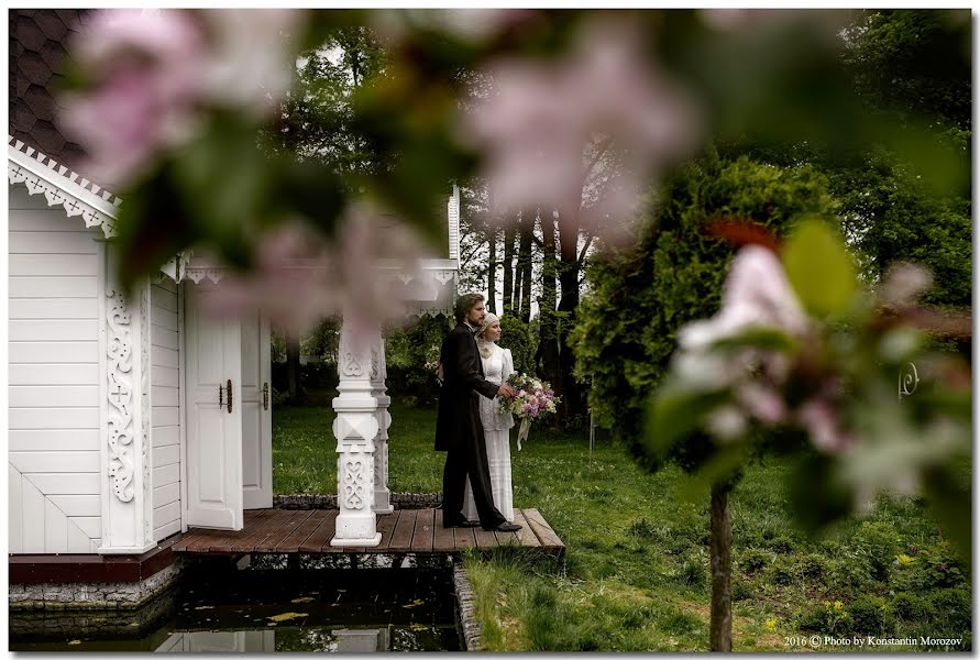 Hochzeitsfotograf Konstantin Morozov (morozkon). Foto vom 28. Mai 2016