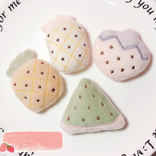 Title 1, Fruit pluche broche Schattige kleding accessoir...