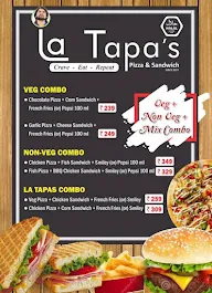 La Tapa's Cafe menu 1