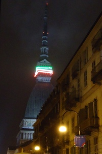 150° Anniversario Unità d'Italia. Mole Antonelliana