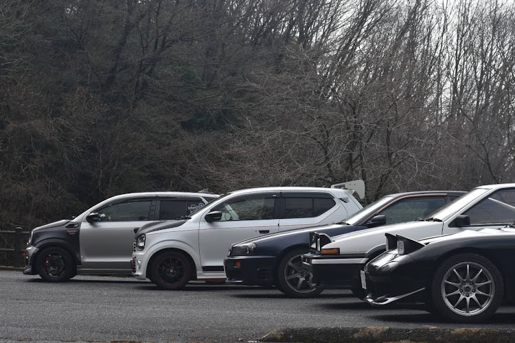 スプリンタートレノの奈良奥山ドライブウェイ・ハチロク・カメ活📷・峠ステッカー・コラボありがとうございましたに関するカスタム事例の投稿画像1枚目