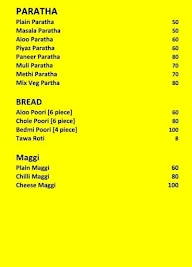 Satnam Rasoi menu 2