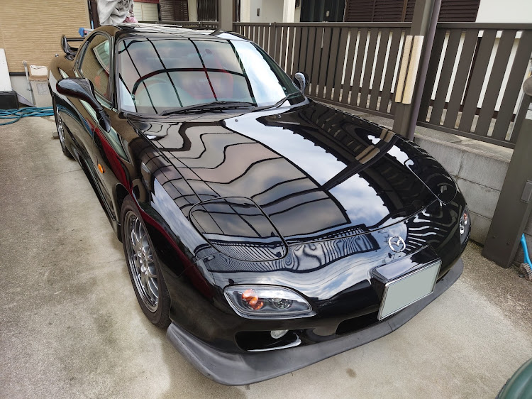 RX-7のゴールデンウィーク・ツヤエキスパート・赤FC・黒FD・にゃんこの爪痕に関するカスタム事例の投稿画像3枚目