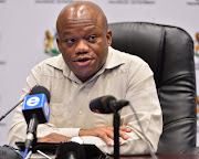 KZN premier Sihle Zikalala at a media briefing in Durban on Sunday, May 24, 2020