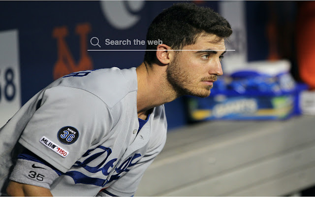 Cody Bellinger New Tab Dodgers Theme