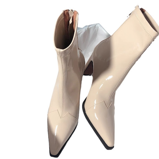 Title 4, Womens Fashion Patchwork Retro Ankle Boots off...