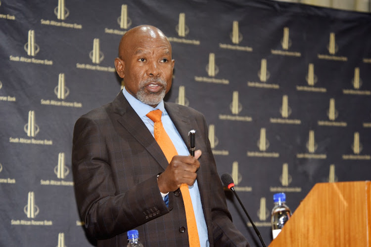 Reserve Bank governor Lesetja Kganyago at the Reserve Bank head offices in Pretoria. Picture: FREDDY MAVUNDA