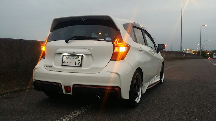 ノートの車高調整・ホイール交換・アライメント調整・納車から現在までの愛車に関するカスタム事例の投稿画像15枚目